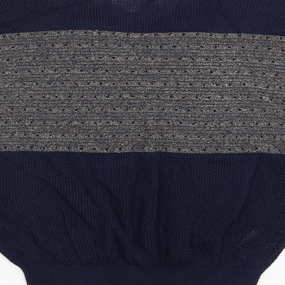 Preworn Womens Blue Pullover Jumper Size S