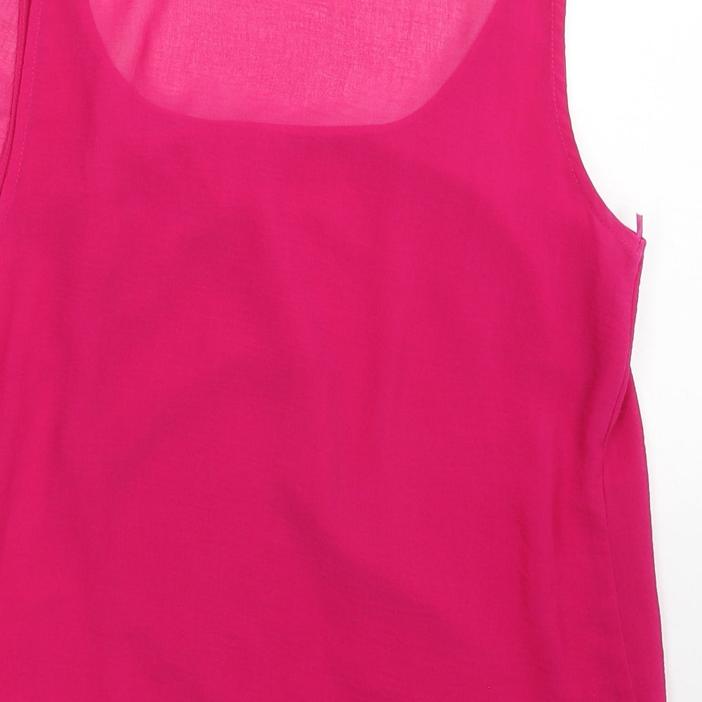 George Womens Pink Basic Tank Size 12