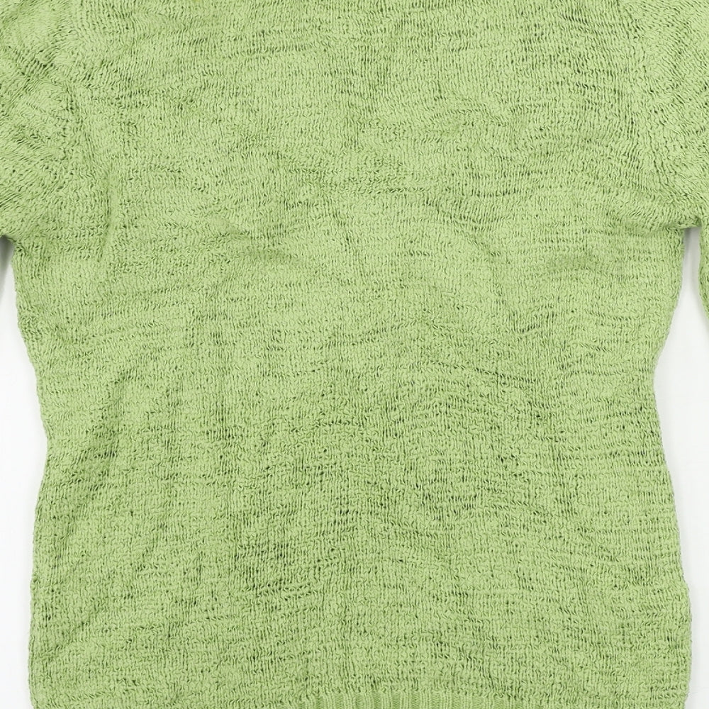 Tweeds Womens Green Pullover Jumper Size M