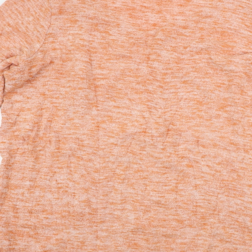 Next Womens Orange Pullover Jumper Size 16
