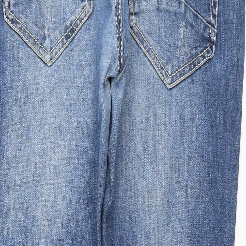 invictus Womens Blue Straight Jeans Size M L27 in