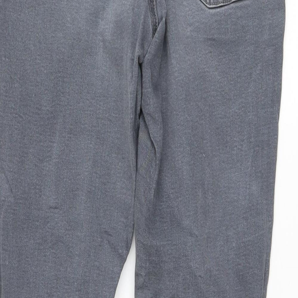 Dorothy Perkins Womens Grey Skinny Jeans Size 10 L29 in