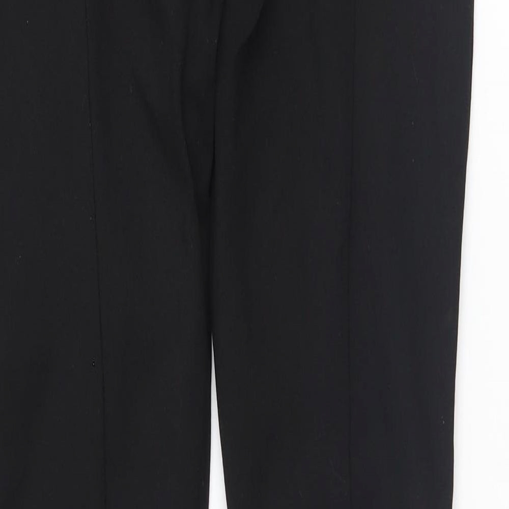 H&M Womens Black Trousers Size 4 L28 in
