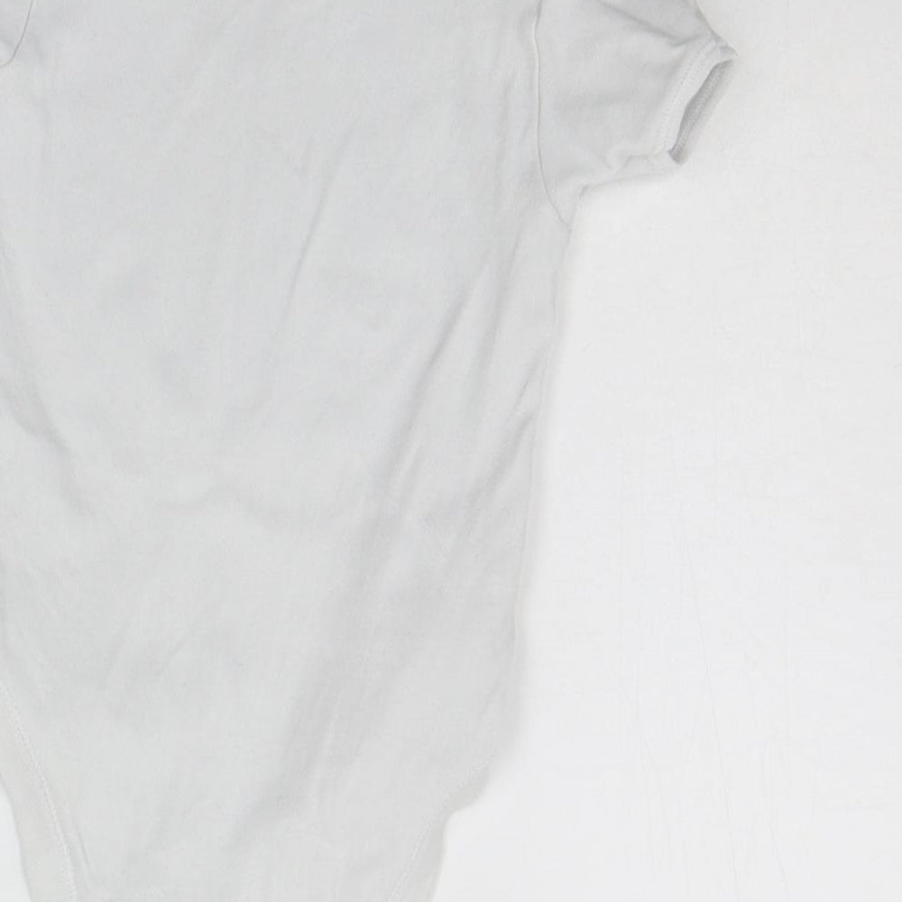 George Baby White Babygrow One-Piece Size 18-24 Months
