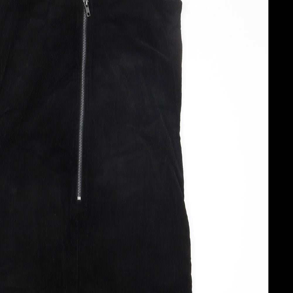 New Look Womens Black A-Line Size 10