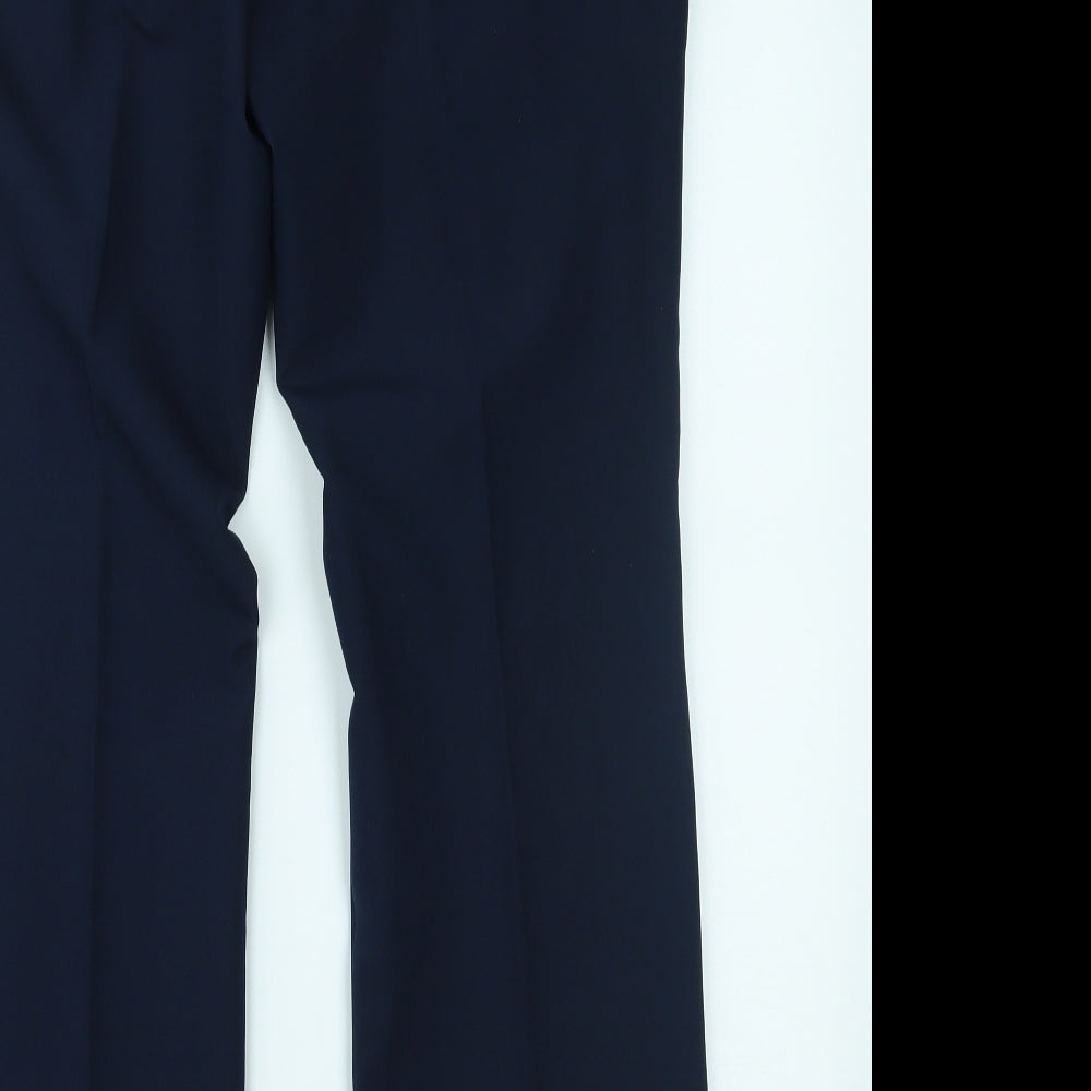 Papaya Womens Blue Trousers Size 14 L30 in