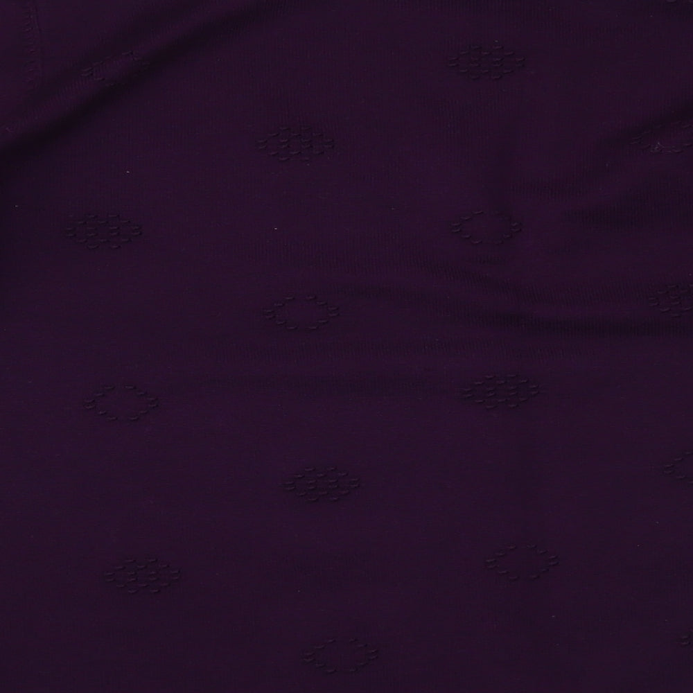 MICHA Womens Purple Basic Blouse Size XL