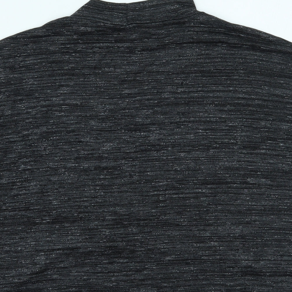 River Island Womens Grey Cropped T-Shirt Size 10