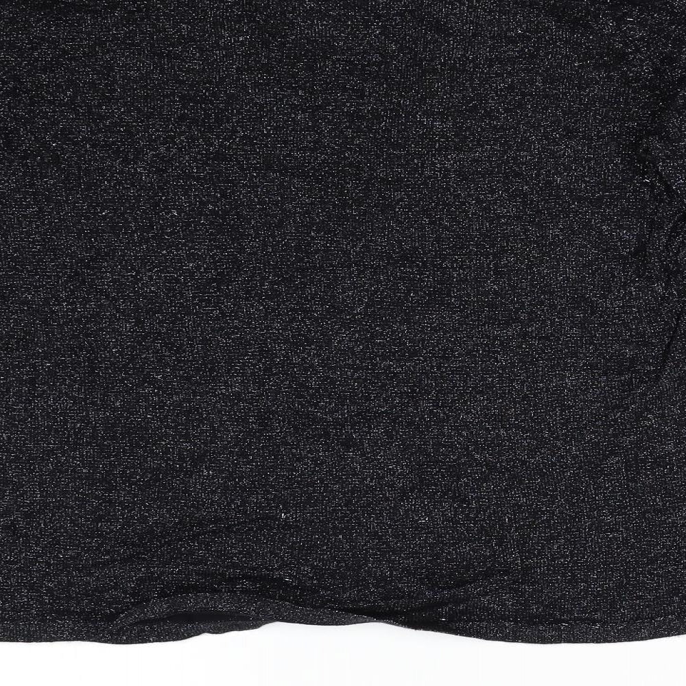 Bonmarché Womens Black Knit Pullover Jumper Size L