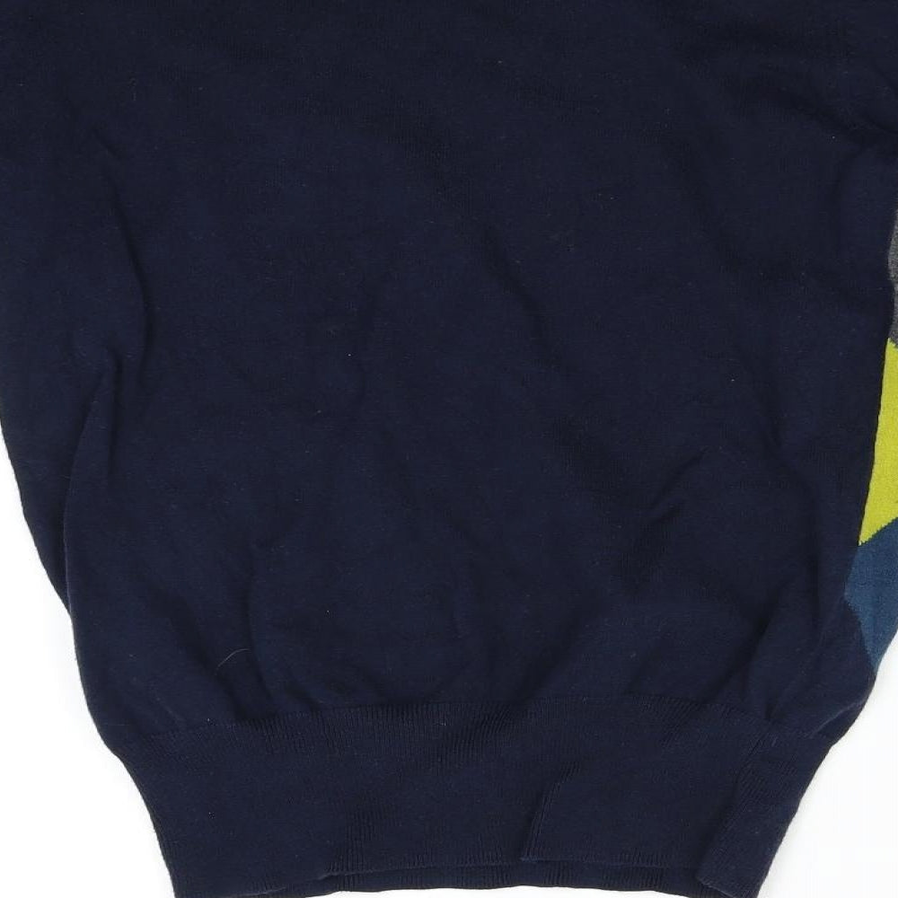 Next Womens Multicoloured Knit Pullover Jumper Size 8