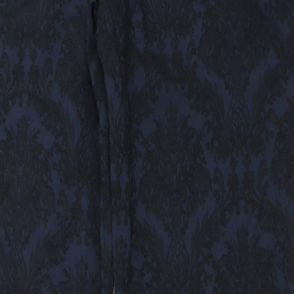 Zara Womens Blue Trousers Size S L28 in