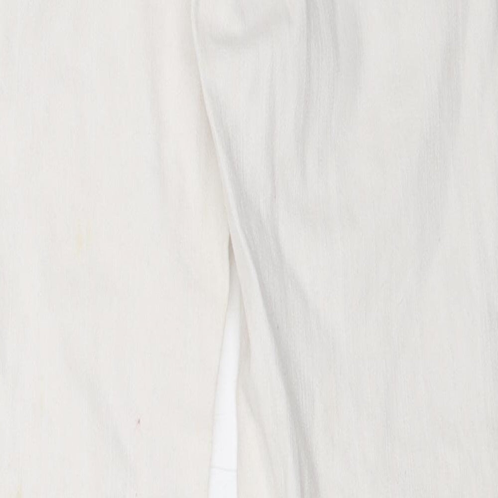 Revers Womens White Straight Jeans Size 38 L28 in