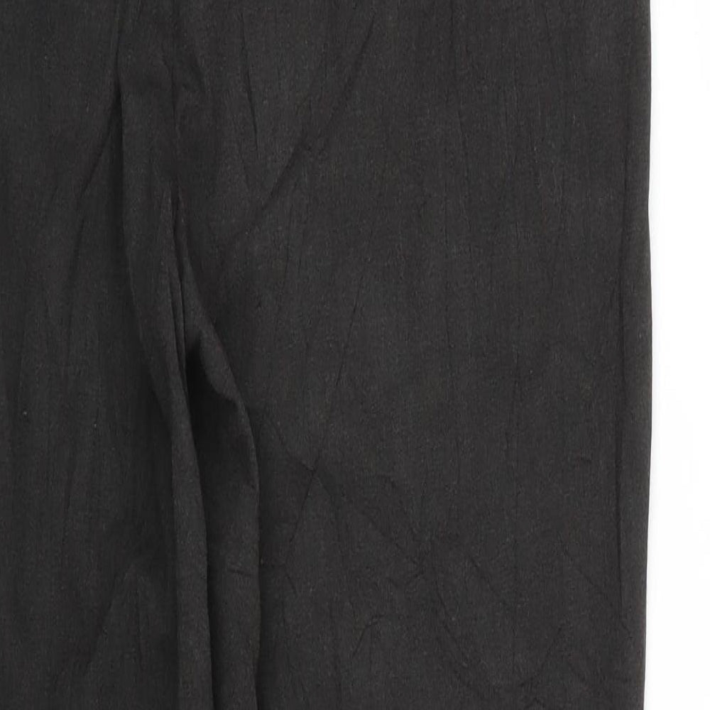 Marks & Spencer Womens Black Trousers Size 14 L28 in