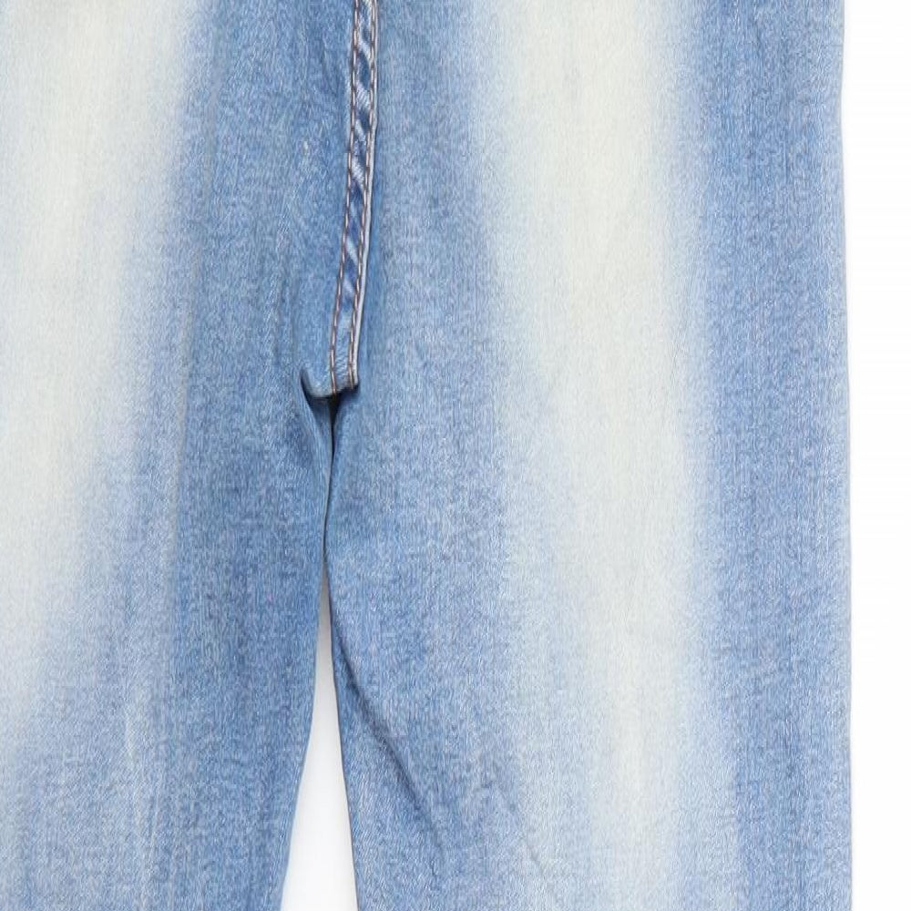oxygene Womens Blue Skinny Jeans Size M L26 in