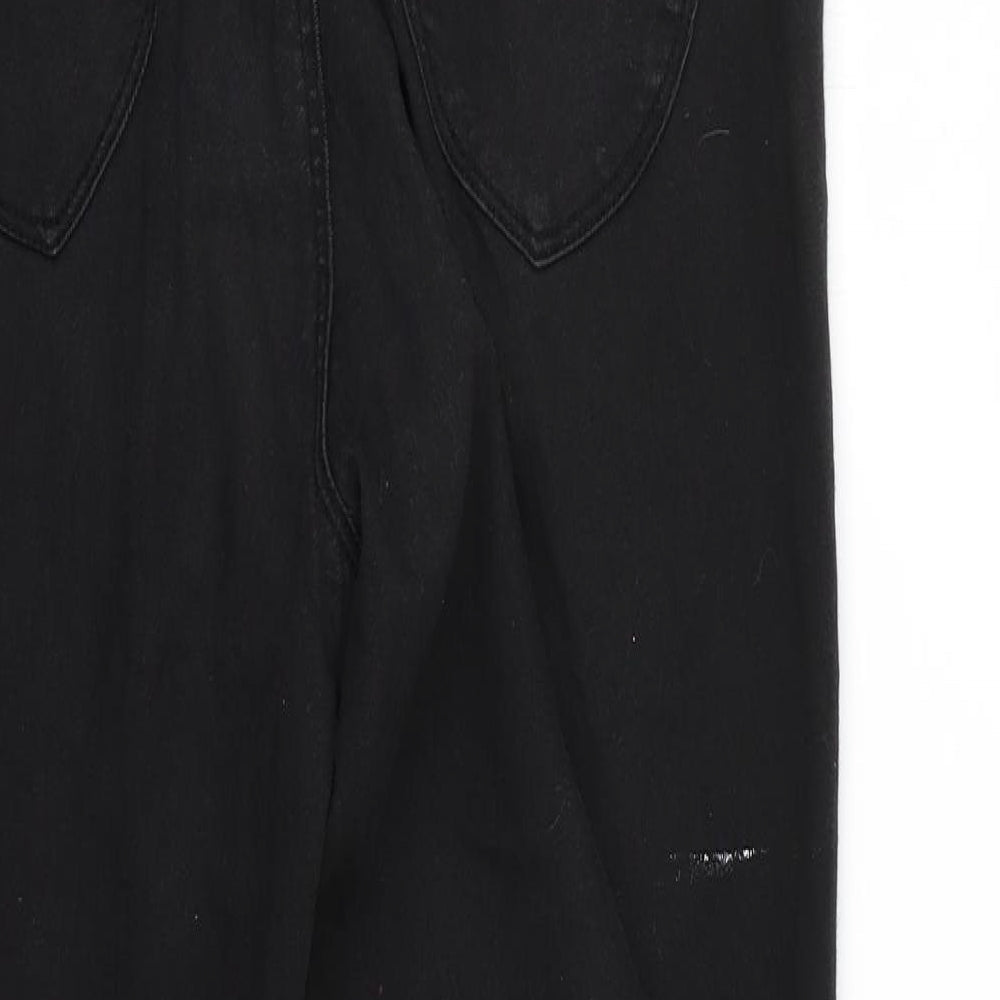 Denim Womens Black Jegging Jeans Size 14 L28 in