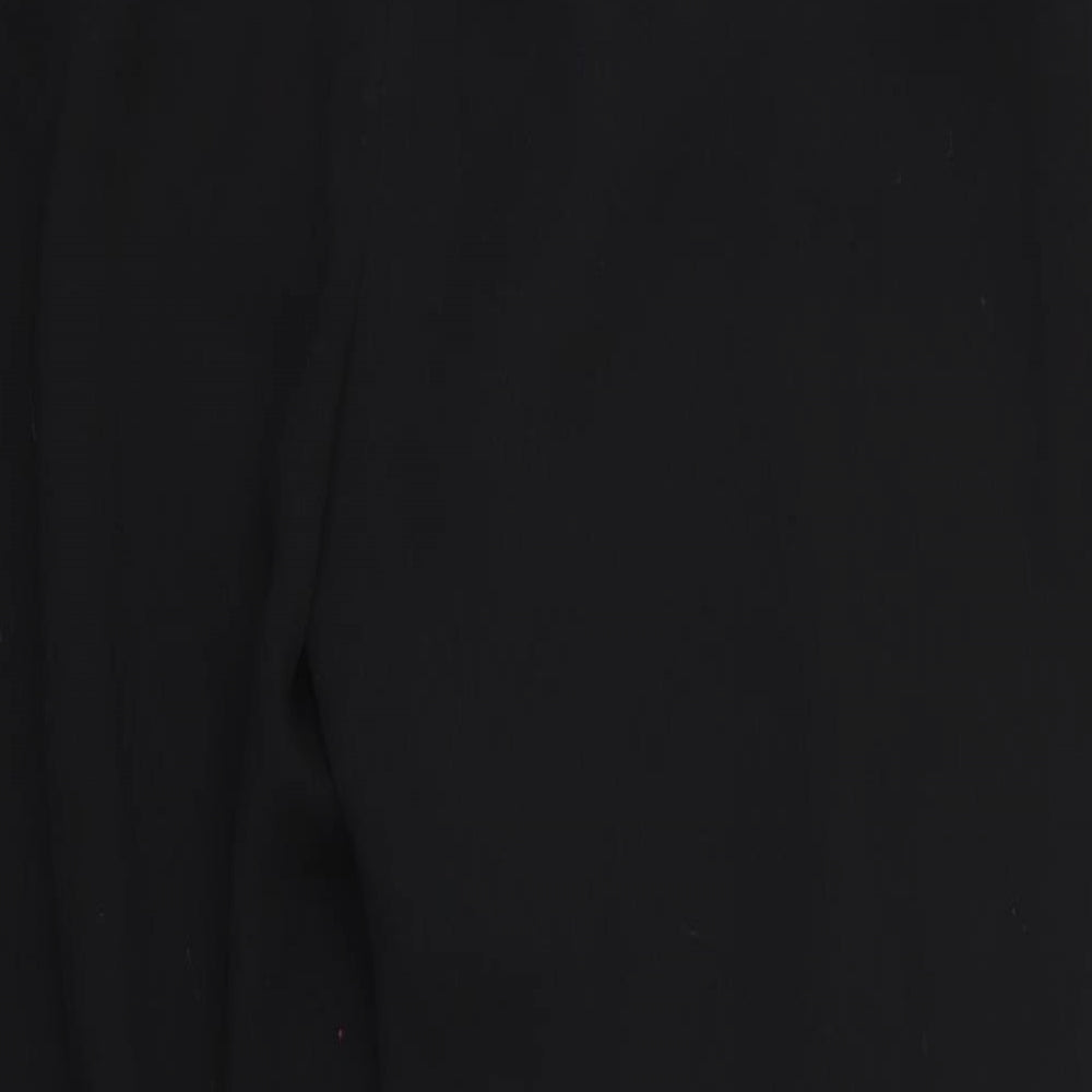 H&M Womens Black Trousers Size 12 L29 in
