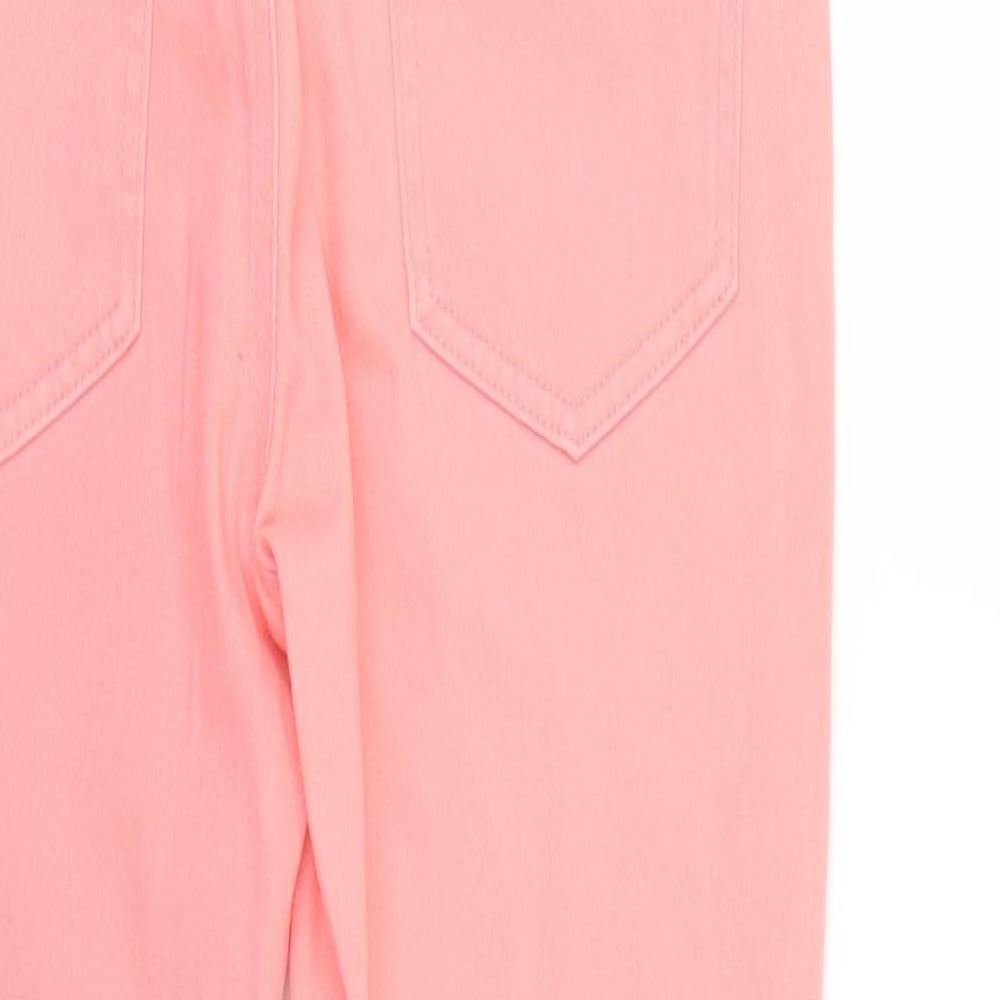 yes yes Womens Pink Skinny Jeans Size 12 L27 in