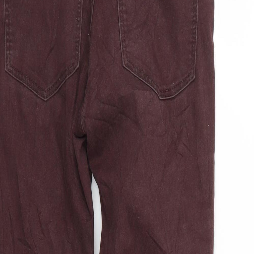 H&M Womens Purple Skinny Jeans Size 6 L29 in