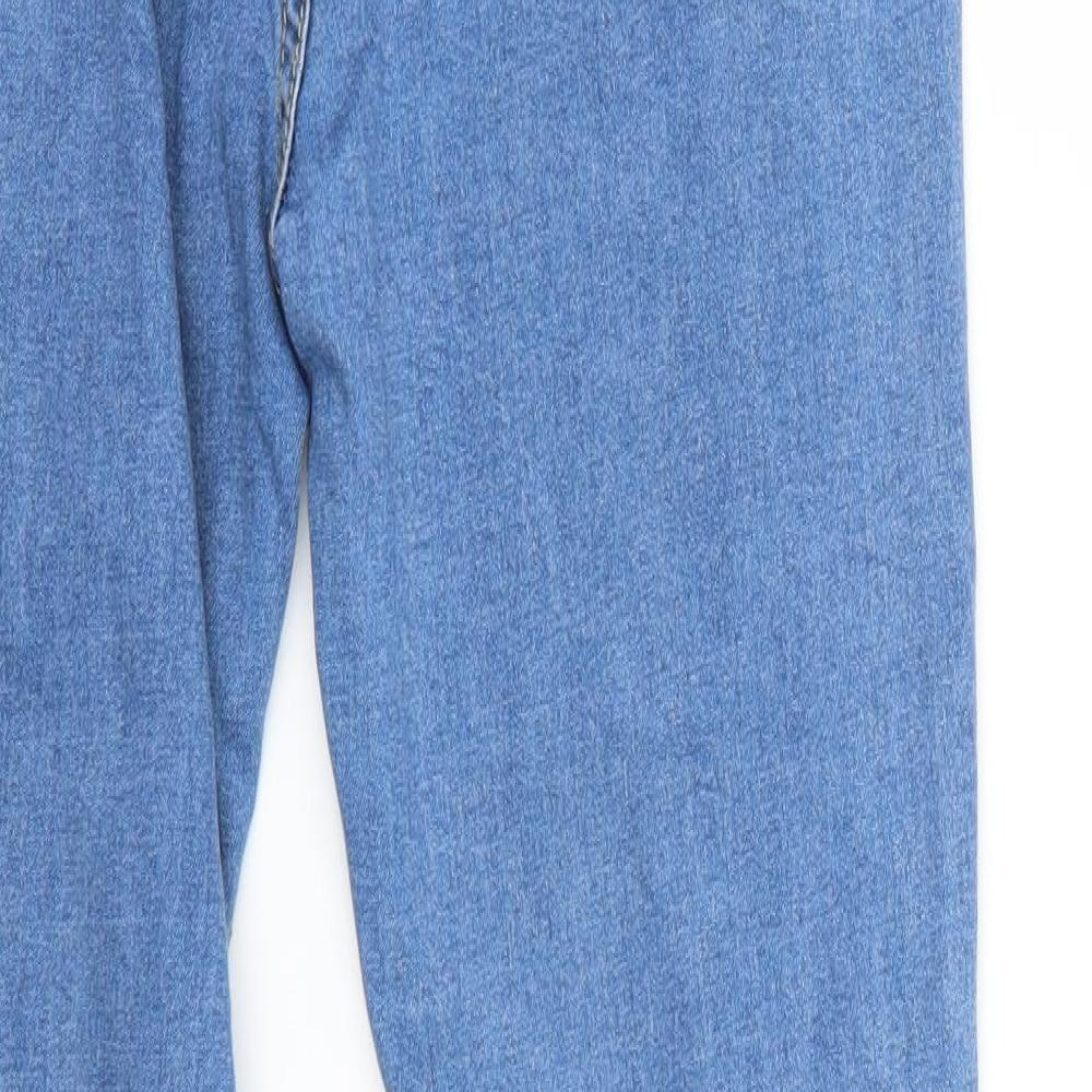 Preworn Mens Blue Straight Jeans Size M L26 in