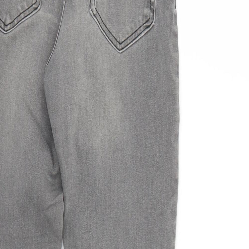 Marks & Spencer Womens Grey Skinny Jeans Size 8 L26 in
