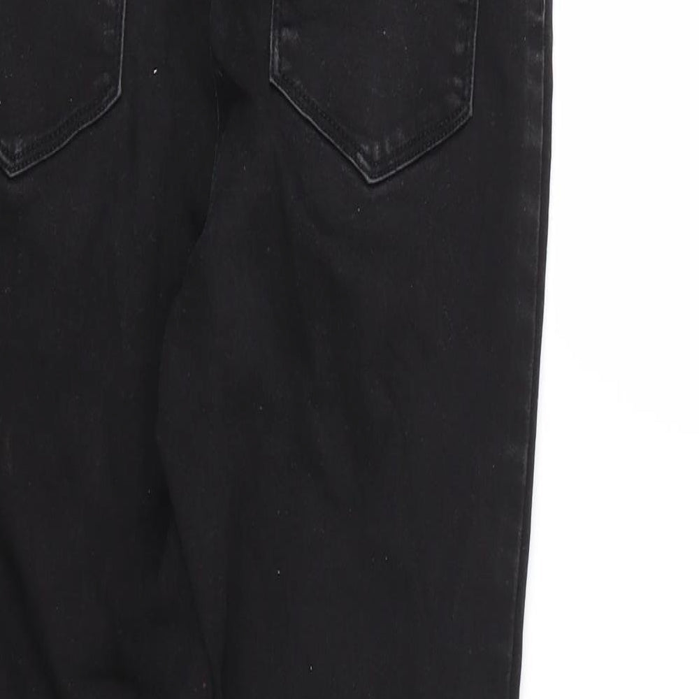 Denim Womens Black Skinny Jeans Size 12 L25 in