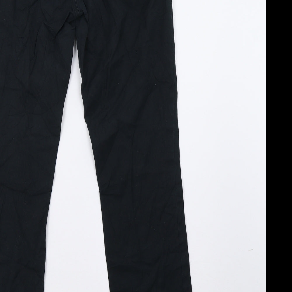 stockh lm Womens Black Trousers Size 12 L31 in