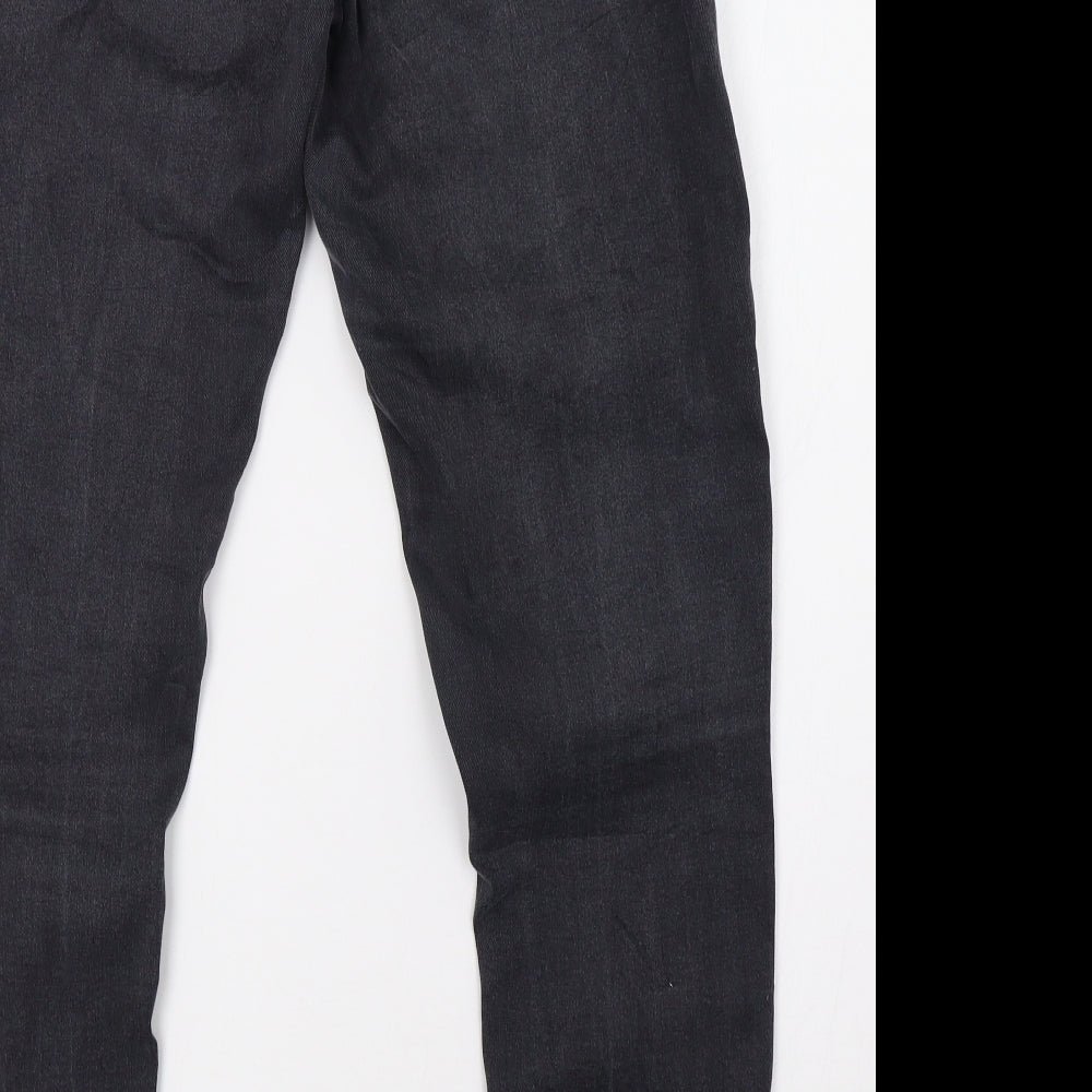 freja Womens Grey Denim Straight Jeans Size 12 L30 in