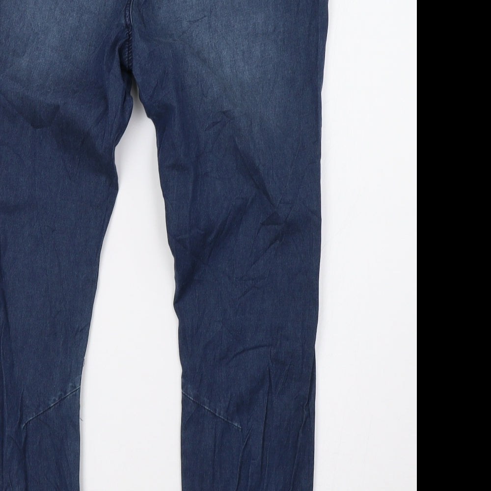 Kaffe Womens Blue Straight Jeans Size 12 L32 in