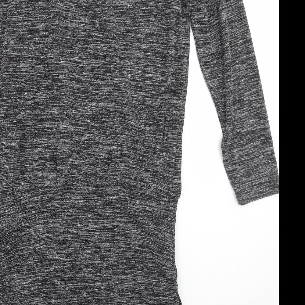 Roman Womens Grey A-Line Size 12