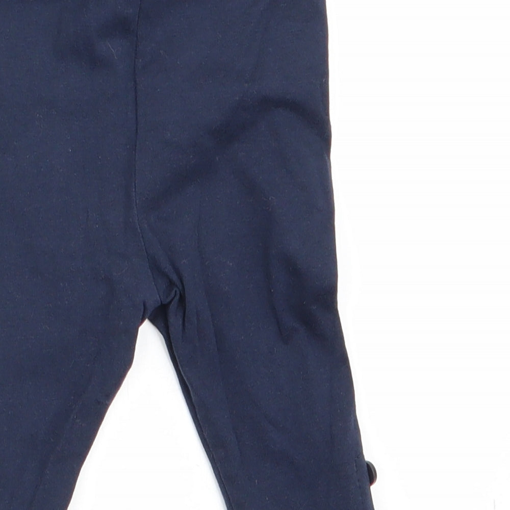 DEB Boys Blue Jogger Leggings Size 0-3 Months