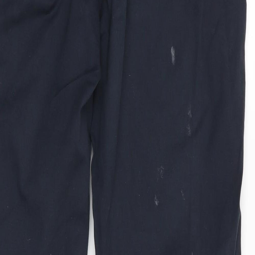Tntuum Womens Blue Chino Trousers Size 6 L28 in