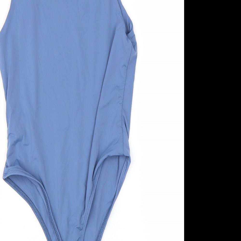 SHEIN Womens Blue Bodysuit One-Piece Size XS
