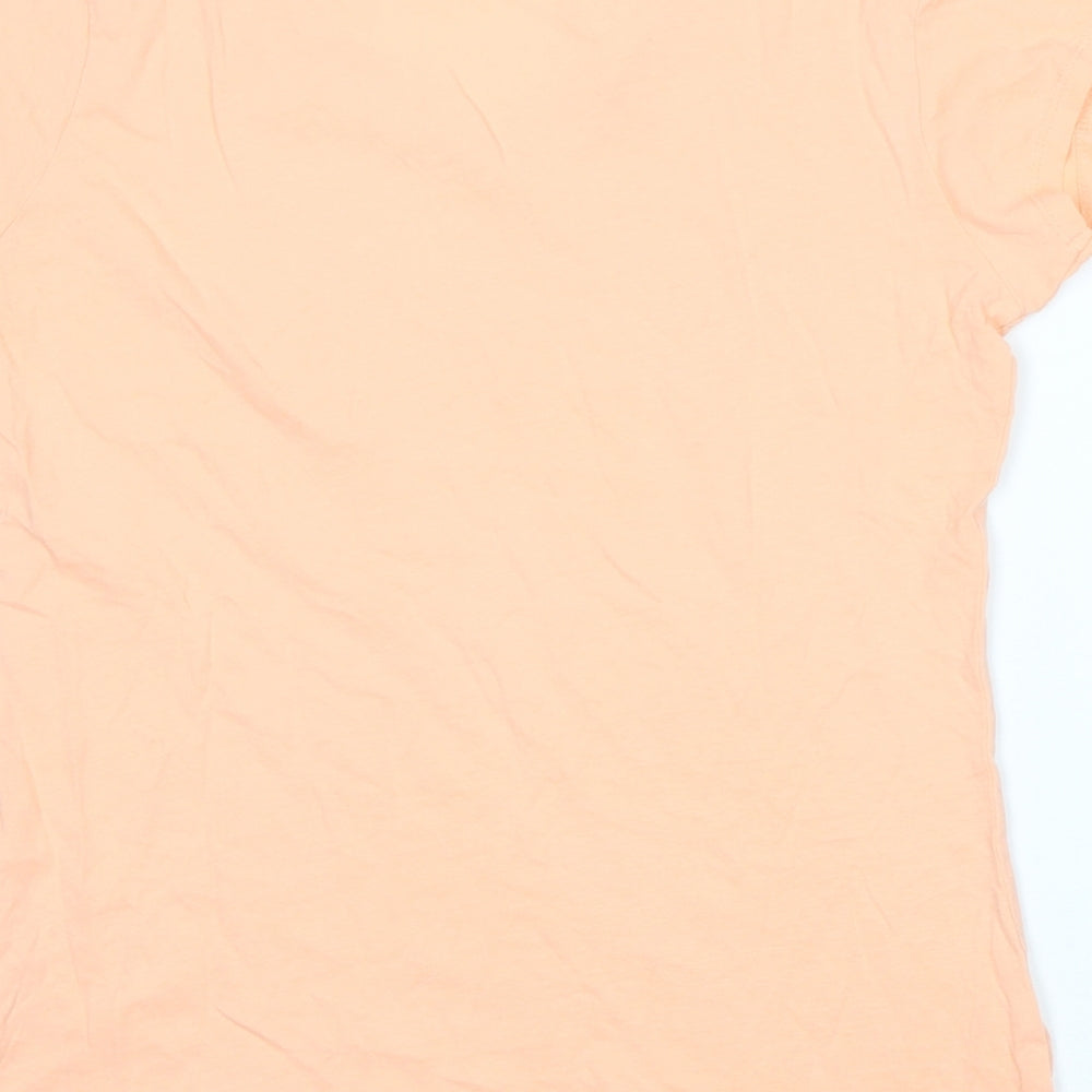 Atmosphere Womens Pink Basic T-Shirt Size 12