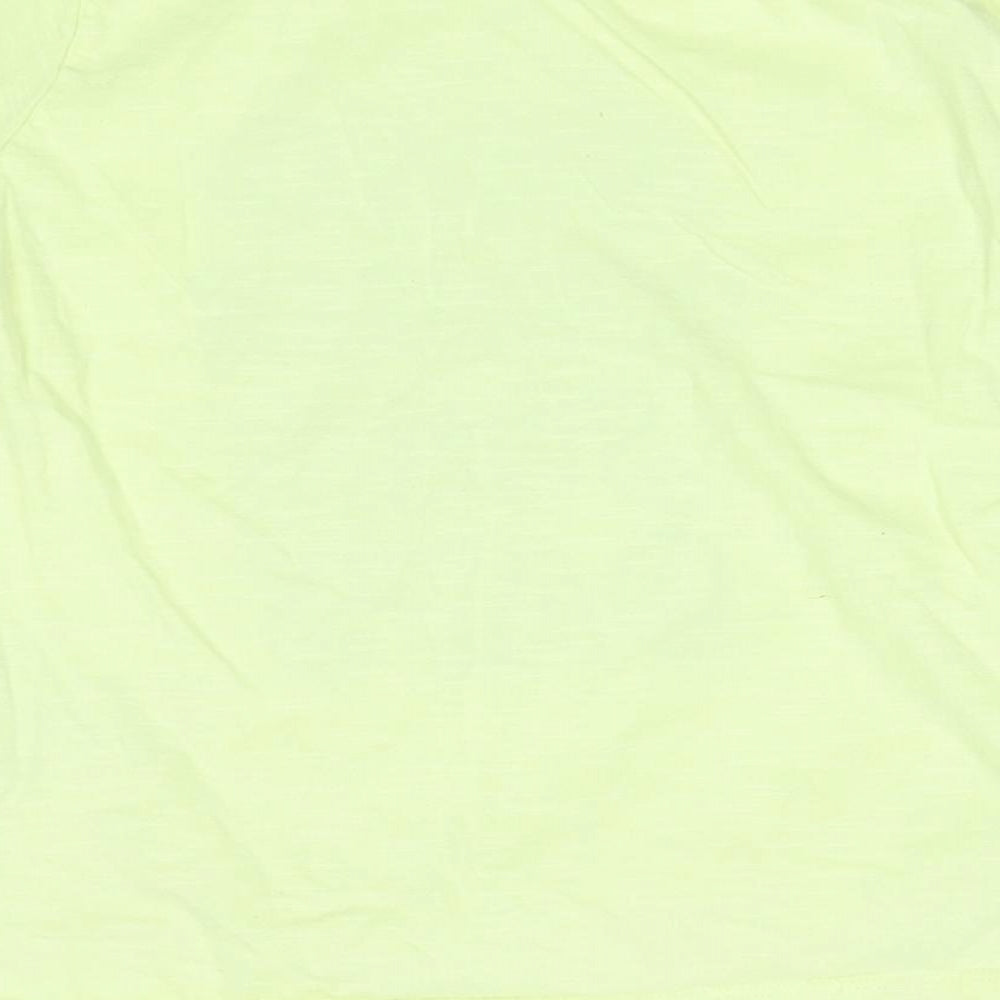 Primark Boys Yellow Basic T-Shirt Size 6-7 Years - surf