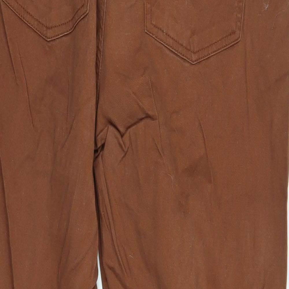 Preworn Womens Brown Trousers Size 18 L28 in