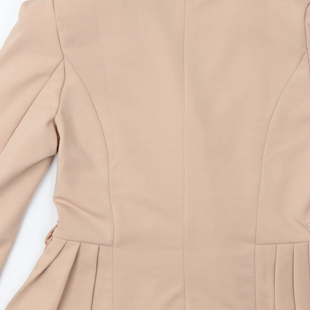 Scors Womens Beige Jacket Blazer Size M