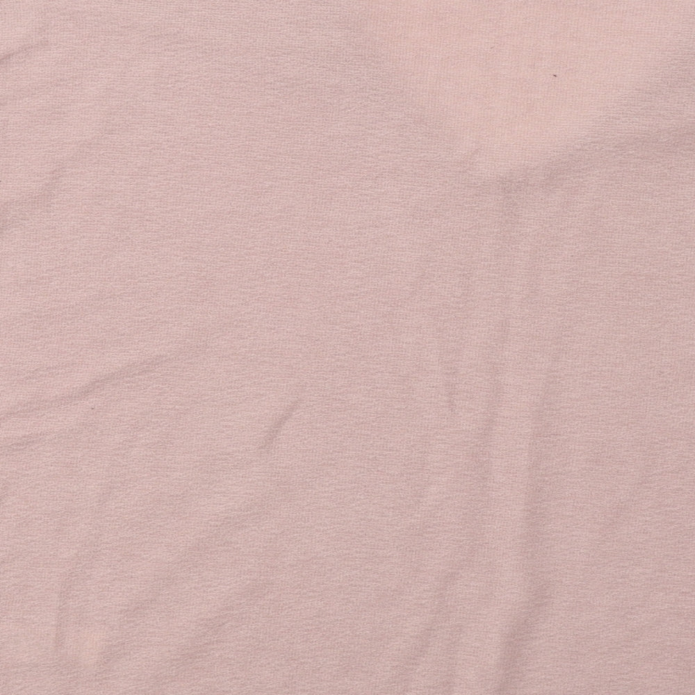 New Look Womens Pink Basic Blouse Size S