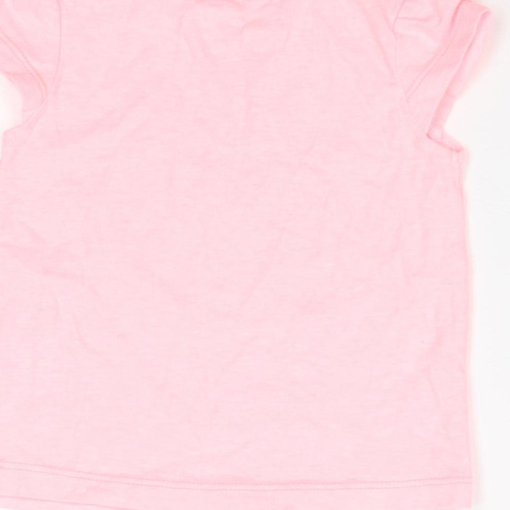 TU Girls Pink Basic T-Shirt Size 3-6 Months