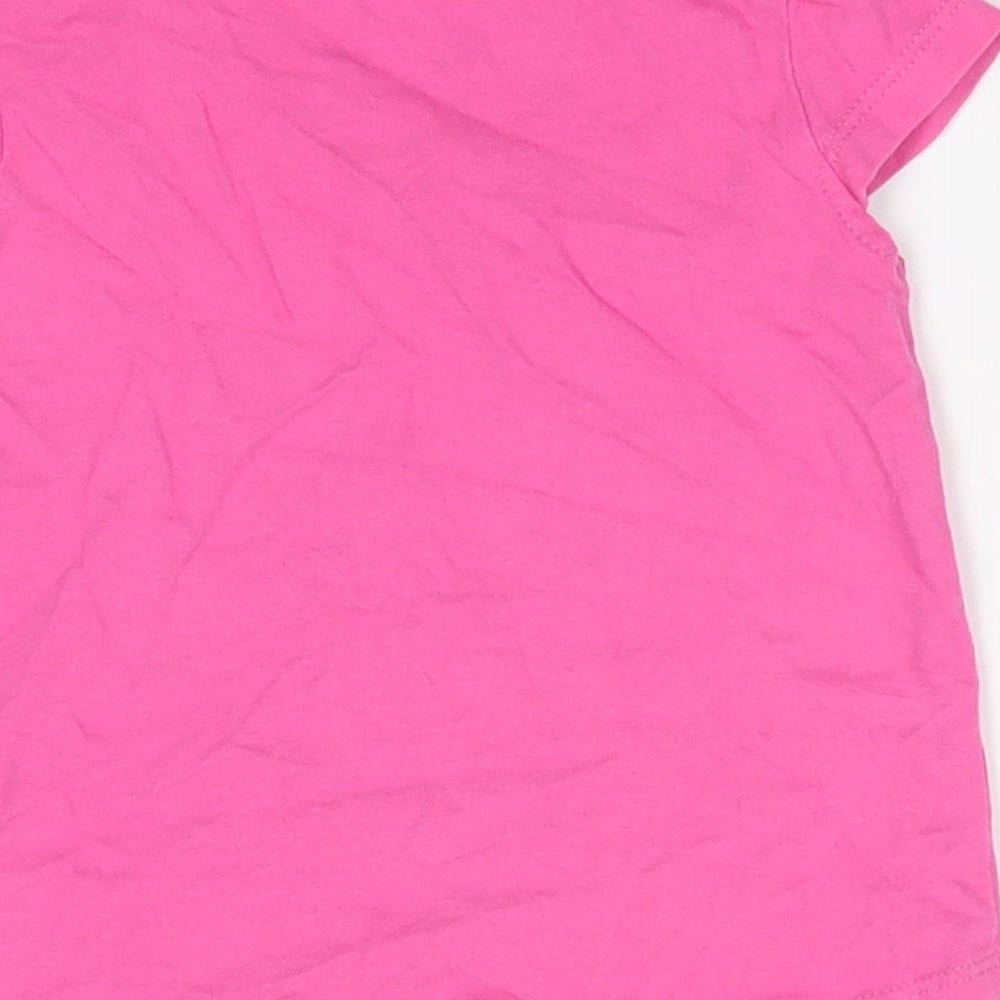TU Girls Pink Basic T-Shirt Size 3-6 Months