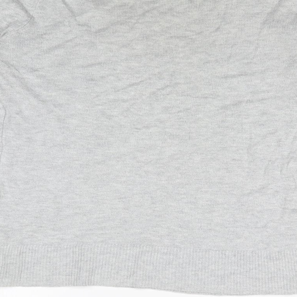 Peacocks Womens Grey Pullover Sweatshirt Size 8