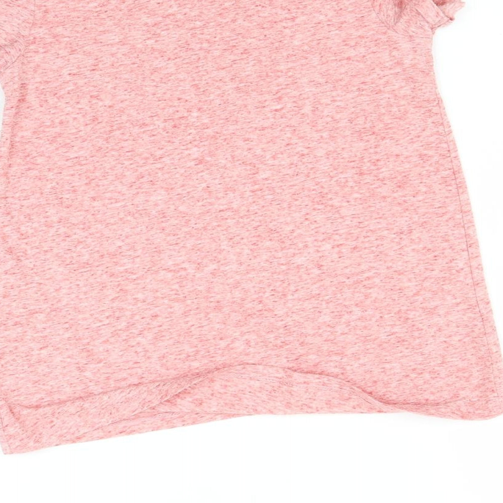 TU Girls Red Basic T-Shirt Size 7 Years