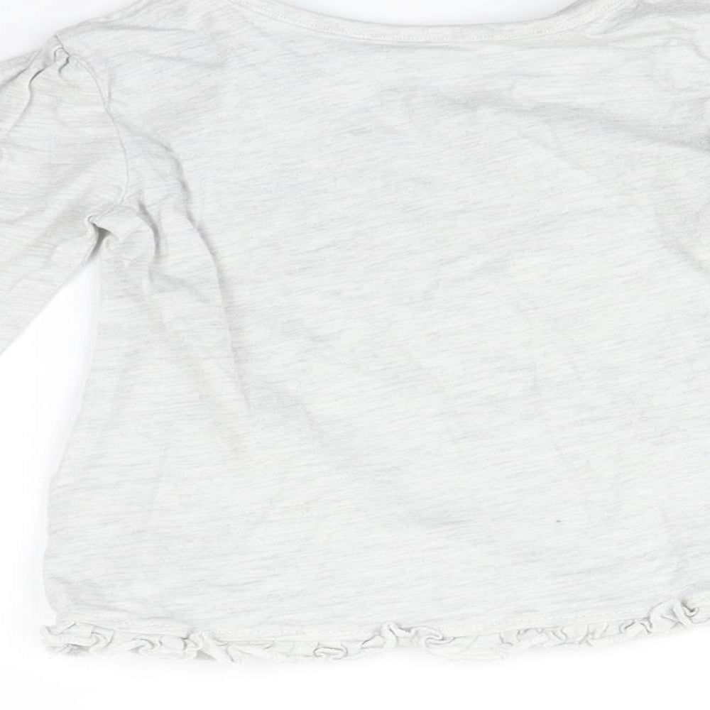 George Baby Grey Basic T-Shirt Size 9-12 Months