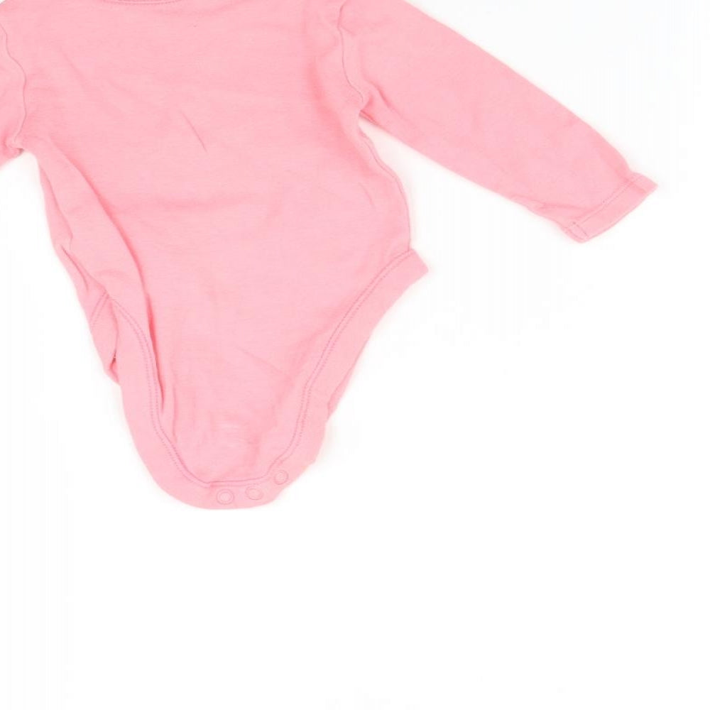 George Baby Pink Babygrow One-Piece Size 3-6 Months