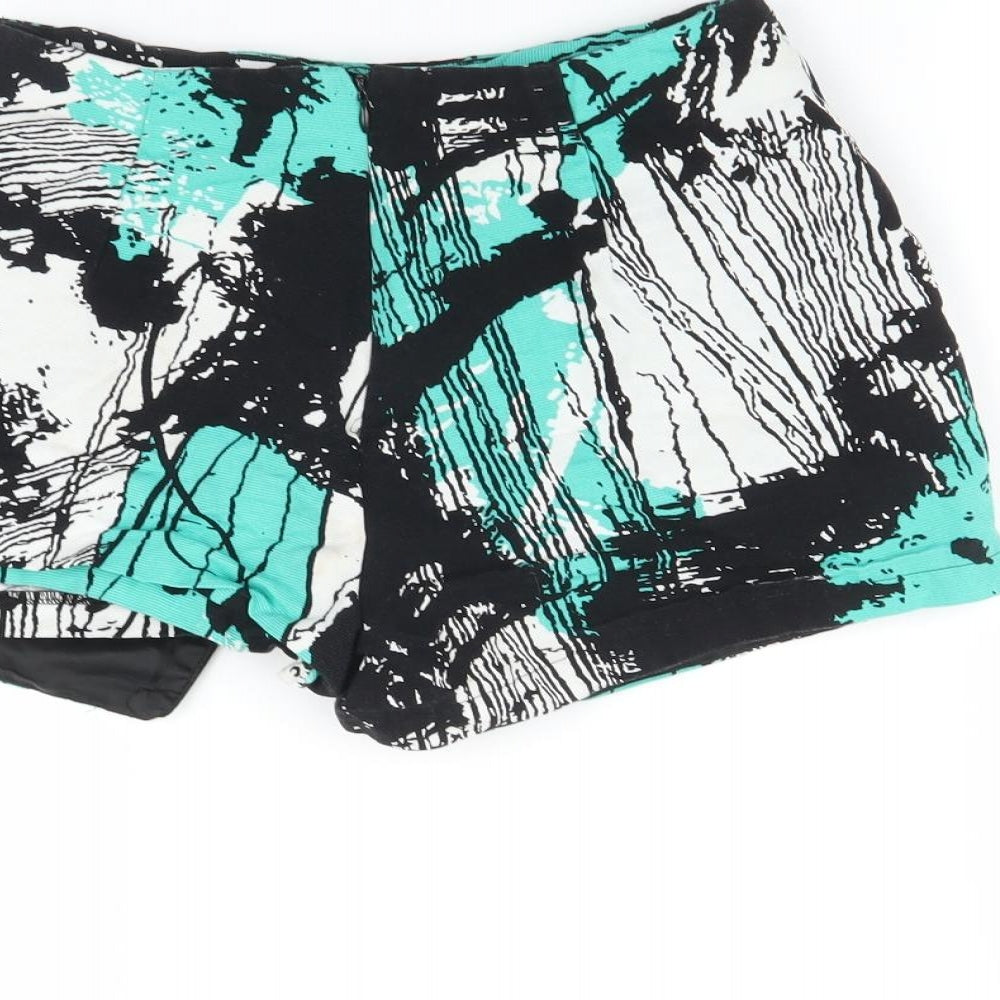 Topshop Womens Blue A-Line Skort Size 8