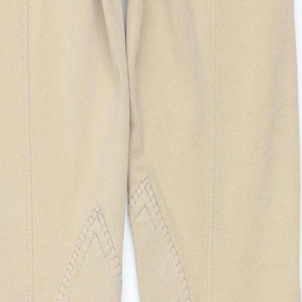 Requisite Girls Beige Dungarees Trousers Size 13 Years