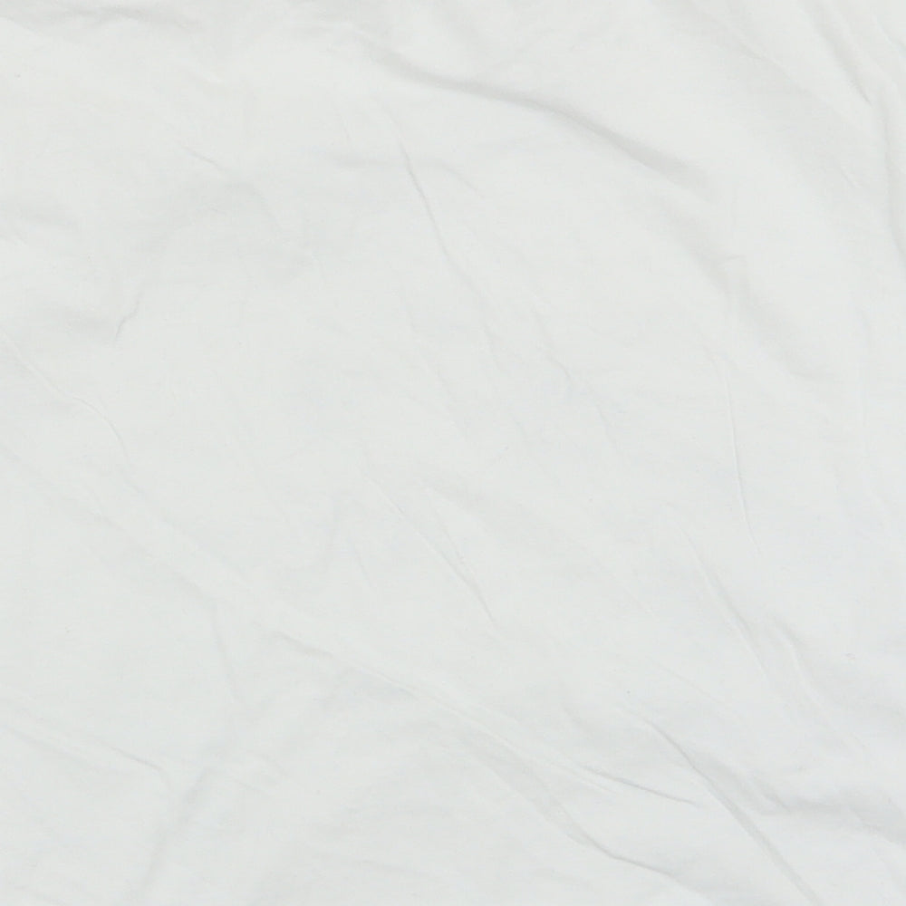 New Look Girls White Basic T-Shirt Size 12-13 Years