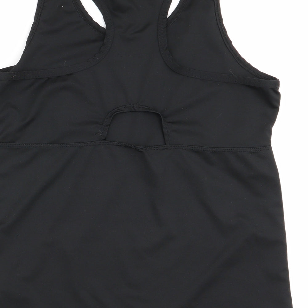 USA Pro Girls Black Basic Tank Size 13 Years