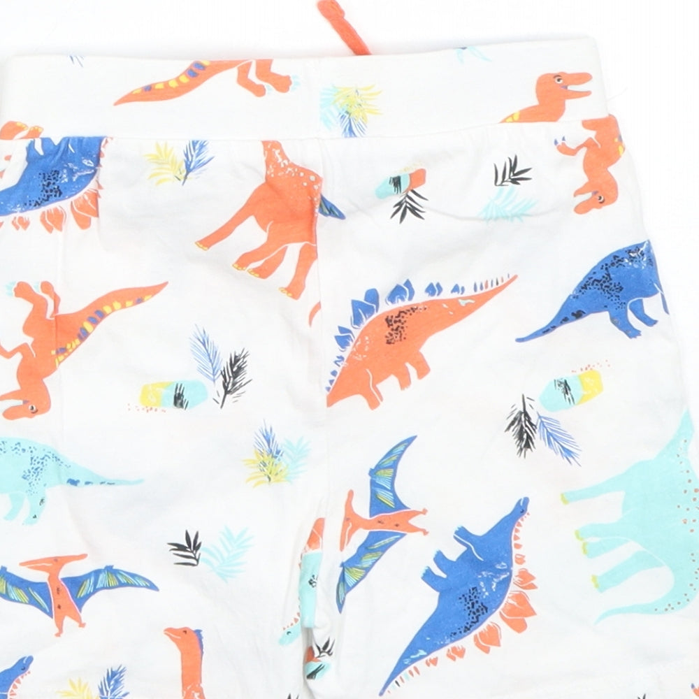 Primark Baby White Animal Print Cami Sleep Shorts Size 18-24 Months