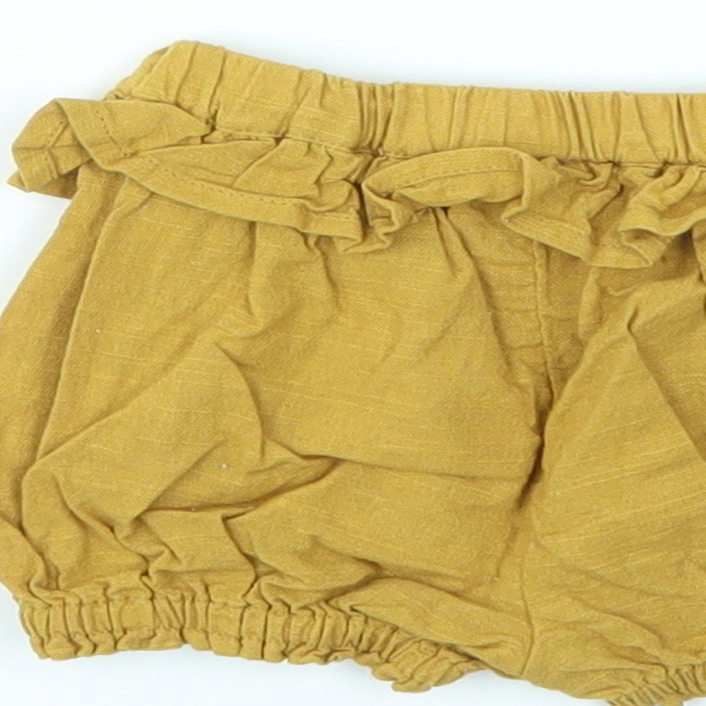 TU Girls Beige Capri Trousers Size 3-6 Months
