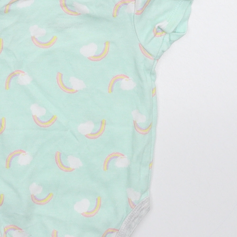 Sterling Baby Green Babygrow One-Piece Size 0-3 Months